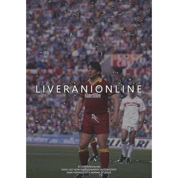 RETROSPETTIVA SEBASTIANO NELA CALCIATORE NELLA FOTO SEBASTIANO NELA CON LA MAGLIA DELLA ROMA CALCIO AG ALDO LIVERANI SAS