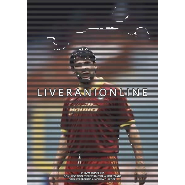 RETROSPETTIVA SEBASTIANO NELA CALCIATORE NELLA FOTO SEBASTIANO NELA CON LA MAGLIA DELLA ROMA CALCIO AG ALDO LIVERANI SAS
