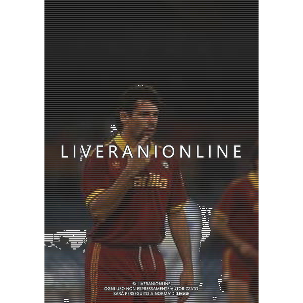 RETROSPETTIVA SEBASTIANO NELA CALCIATORE NELLA FOTO SEBASTIANO NELA CON LA MAGLIA DELLA ROMA CALCIO AG ALDO LIVERANI SAS