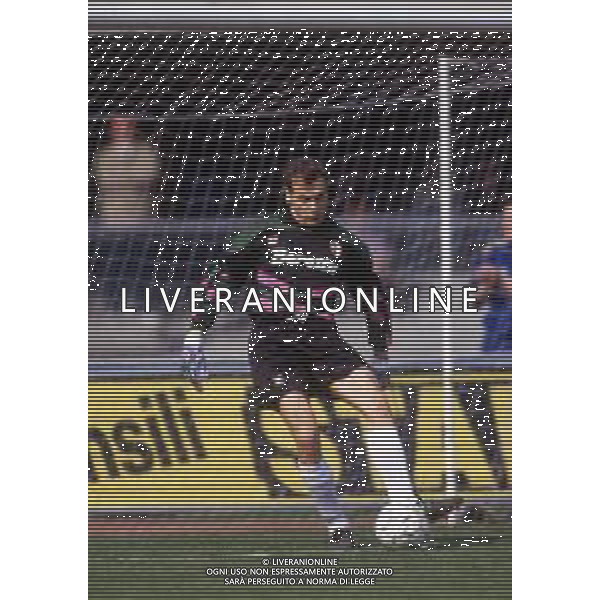 RETROSPETTIVA LUCA MARCHEGIANI CALCIATORE NELLA FOTO LUCA MARCHEGIANI CON LA MAGLIA DEL TORINO CALCIO NELL\'ANNO 1991-1992 AG ALDO LIVERANI SAS