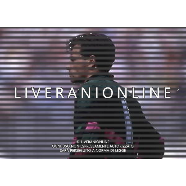 RETROSPETTIVA LUCA MARCHEGIANI CALCIATORE NELLA FOTO LUCA MARCHEGIANI CON LA MAGLIA DEL TORINO CALCIO NELL\'ANNO 1991-1992 AG ALDO LIVERANI SAS