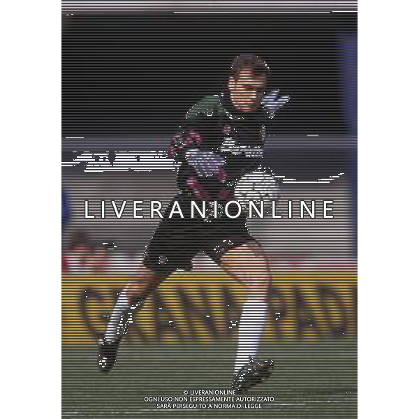 RETROSPETTIVA LUCA MARCHEGIANI CALCIATORE NELLA FOTO LUCA MARCHEGIANI CON LA MAGLIA DEL TORINO CALCIO NELL\'ANNO 1991-1992 AG ALDO LIVERANI SAS