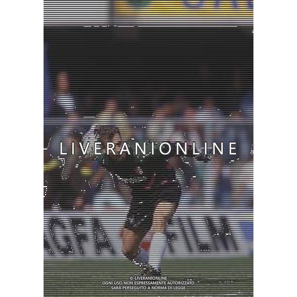 RETROSPETTIVA LUCA MARCHEGIANI CALCIATORE NELLA FOTO LUCA MARCHEGIANI CON LA MAGLIA DEL TORINO CALCIO NELL\'ANNO 1991-1992 AG ALDO LIVERANI SAS