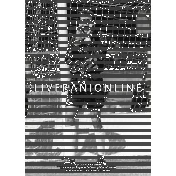 RETROSPETTIVA LUCA MARCHEGIANI CALCIATORE NELLA FOTO LUCA MARCHEGIANI CON LA MAGLIA DEL TORINO CALCIO NELL\'ANNO 1991-1992 AG ALDO LIVERANI SAS