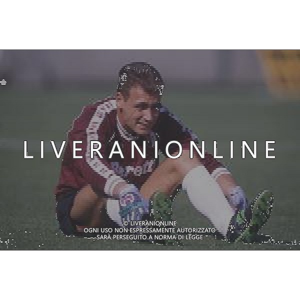 RETROSPETTIVA LUCA MARCHEGIANI CALCIATORE NELLA FOTO LUCA MARCHEGIANI CON LA MAGLIA DEL TORINO CALCIO AG ALDO LIVERANI SAS