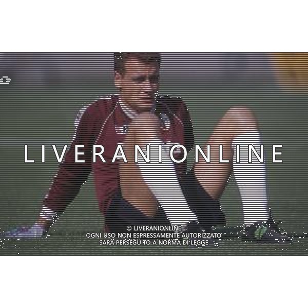 RETROSPETTIVA LUCA MARCHEGIANI CALCIATORE NELLA FOTO LUCA MARCHEGIANI CON LA MAGLIA DEL TORINO CALCIO AG ALDO LIVERANI SAS