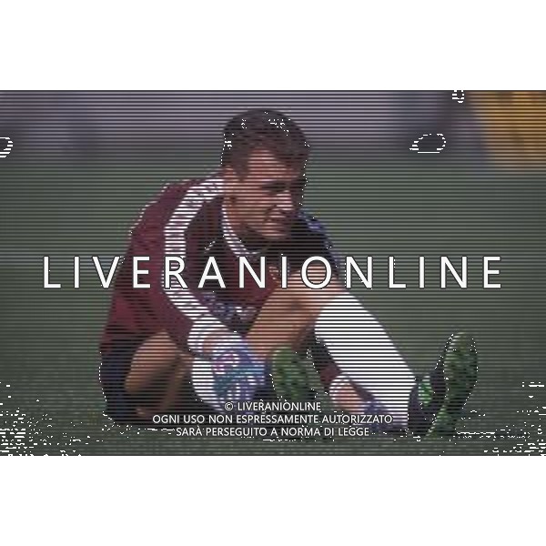 RETROSPETTIVA LUCA MARCHEGIANI CALCIATORE NELLA FOTO LUCA MARCHEGIANI CON LA MAGLIA DEL TORINO CALCIO AG ALDO LIVERANI SAS