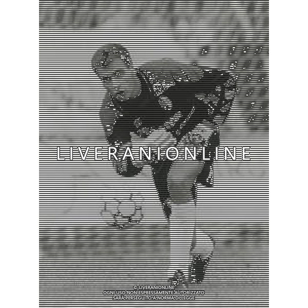 RETROSPETTIVA LUCA MARCHEGIANI CALCIATORE NELLA FOTO LUCA MARCHEGIANI CON LA MAGLIA DEL TORINO CALCIO AG ALDO LIVERANI SAS
