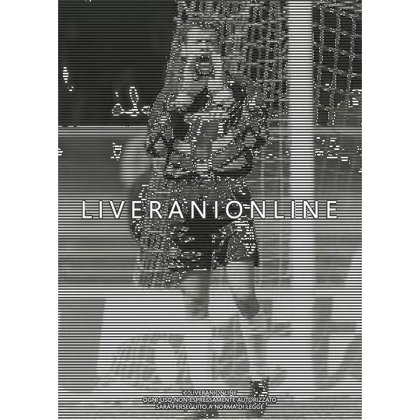 RETROSPETTIVA LUCA MARCHEGIANI CALCIATORE NELLA FOTO LUCA MARCHEGIANI CON LA MAGLIA DEL TORINO CALCIO AG ALDO LIVERANI SAS