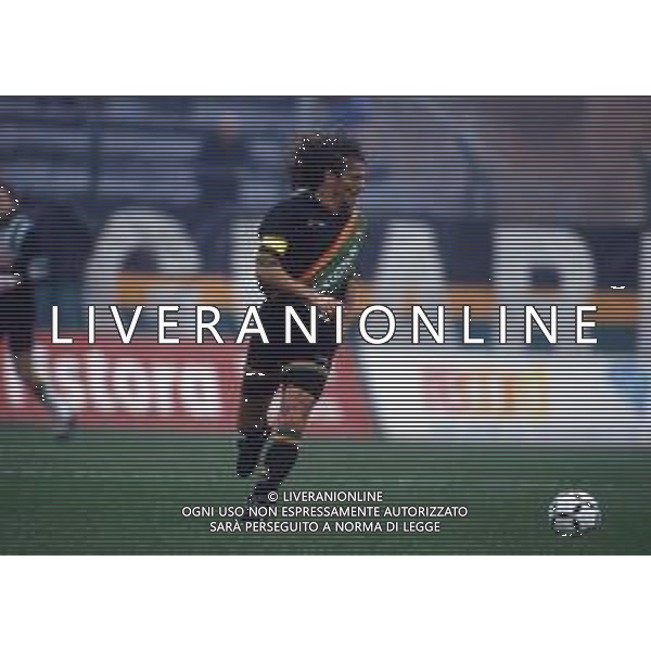 RETROSPETTIVA PIETRO MARIANI CALCIATORE NELLA FOTO PIETRO MARIANI CON LA MAGLIA DEL VENEZIA CALCIO AG ALDO LIVERANI SAS