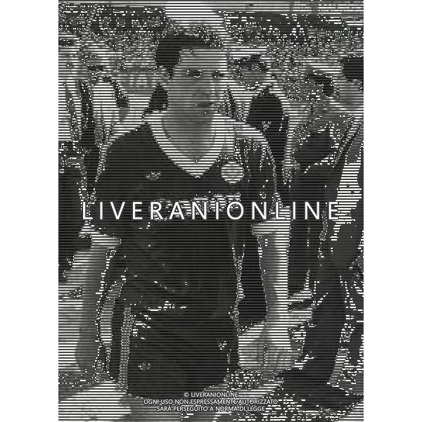 RETROSPETTIVA LUCIANO MARANGON CALCIATORE NELLAFOTO LUCIANO MARANGON CON LA MAGLIA DEL VERONA CALCIO AG ALDO LIVERANI SAS