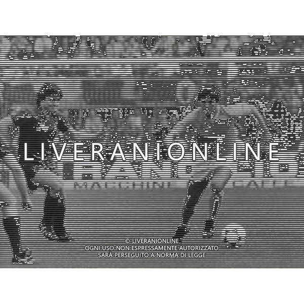 RETROSPETTIVA LUCIANO MARANGON CALCIATORE NELLAFOTO LUCIANO MARANGON CON LAMAGLIA DEL NAPOLI E ERALDO PECCI AG ALDO LIVERANI SAS