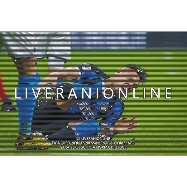 Lautaro Mart√≠nez of FC Internazionale during italian soccer Serie A season 2019/20 of FC Internazionale - Photo credit Fabrizio Carabelli /LMEDIA / AGENZIA ALDO LIVERANI SAS