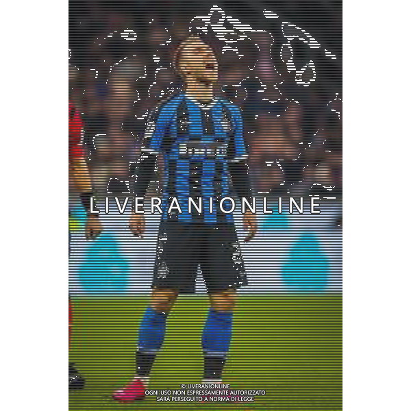 Christian Eriksen of FC Internazionale during italian soccer Serie A season 2019/20 of FC Internazionale - Photo credit Fabrizio Carabelli /LMEDIA / AGENZIA ALDO LIVERANI SAS