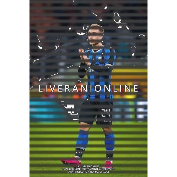 Christian Eriksen of FC Internazionale during italian soccer Serie A season 2019/20 of FC Internazionale - Photo credit Fabrizio Carabelli /LMEDIA / AGENZIA ALDO LIVERANI SAS