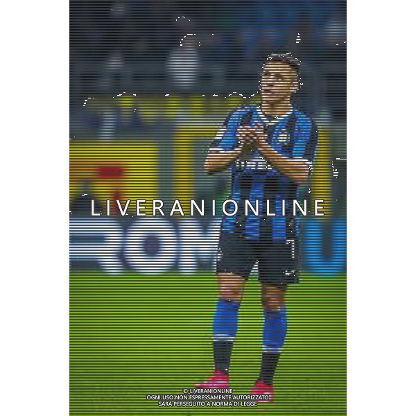 Alexis Sanchez of FC Internazionale during italian soccer Serie A season 2019/20 of FC Internazionale - Photo credit Fabrizio Carabelli /LMEDIA / AGENZIA ALDO LIVERANI SAS