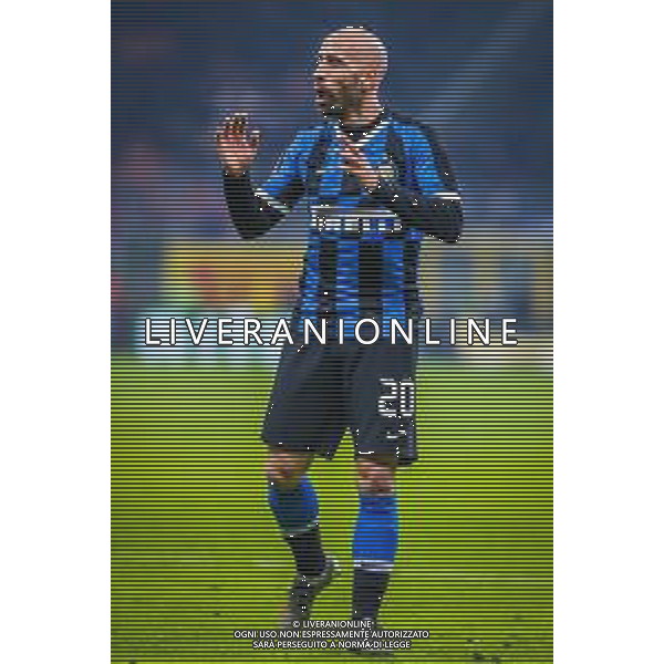 Borja Valero of FC Internazionale during italian soccer Serie A season 2019/20 of FC Internazionale - Photo credit Fabrizio Carabelli /LMEDIA / AGENZIA ALDO LIVERANI SAS