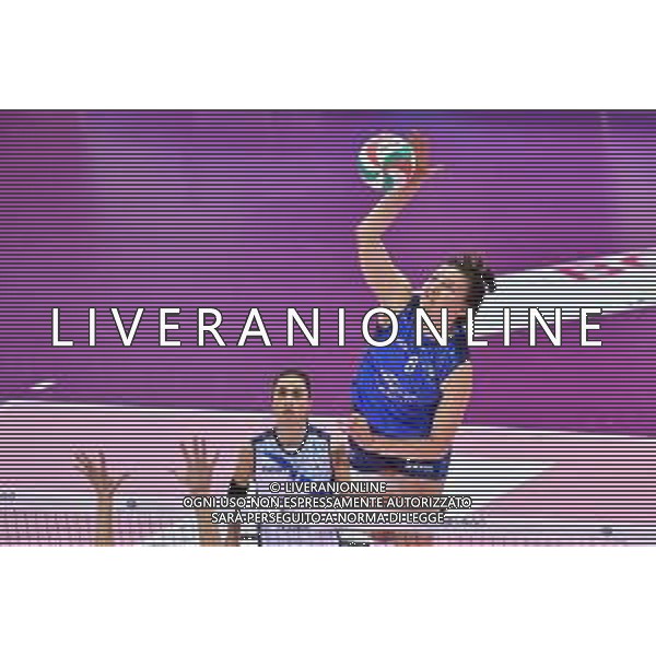 Campionato di Volley Serie A1 Femminile 2019/2020 Firenze, Italia 01/01/2020 Italian Volleyball Serie A1 Women season 2019/20 Nella foto: Mikaela Foecke (Il Bisonte Firenze) ©Lisa Guglielmi - Alessio Marini / AGENZIA ALDO LIVERANI SAS
