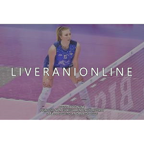 Campionato di Volley Serie A1 Femminile 2019/2020 Firenze, Italia 01/01/2020 Italian Volleyball Serie A1 Women season 2019/20 Nella foto: Sarah Fahr (Il Bisonte Firenze) ©Lisa Guglielmi - Alessio Marini / AGENZIA ALDO LIVERANI SAS