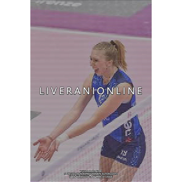 Campionato di Volley Serie A1 Femminile 2019/2020 Firenze, Italia 01/01/2020 Italian Volleyball Serie A1 Women season 2019/20 Nella foto: Sarah Fahr (Il Bisonte Firenze) ©Lisa Guglielmi - Alessio Marini / AGENZIA ALDO LIVERANI SAS