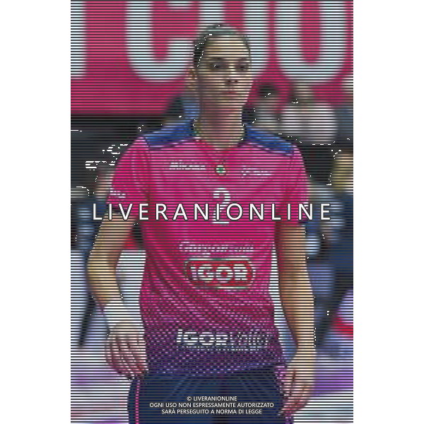 Campionato di Volley Serie A1 Femminile 2019/2020 Treviso, Italia 01/01/2020 Italian Volleyball Serie A1 Women season 2019/20 Nella foto: Jovana Brakocevic (Novara) ©Flavio Pavanello - Alessio Marini / AGENZIA ALDO LIVERANI SAS