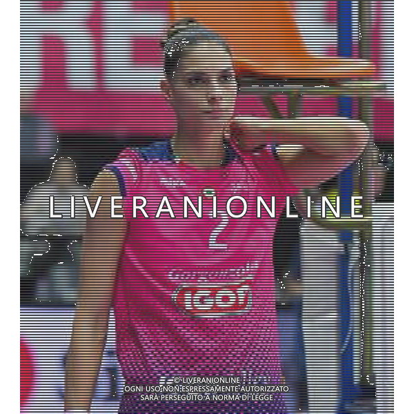 Campionato di Volley Serie A1 Femminile 2019/2020 Treviso, Italia 01/01/2020 Italian Volleyball Serie A1 Women season 2019/20 Nella foto: Jovana Brakocevic (Novara) ©Flavio Pavanello - Alessio Marini / AGENZIA ALDO LIVERANI SAS