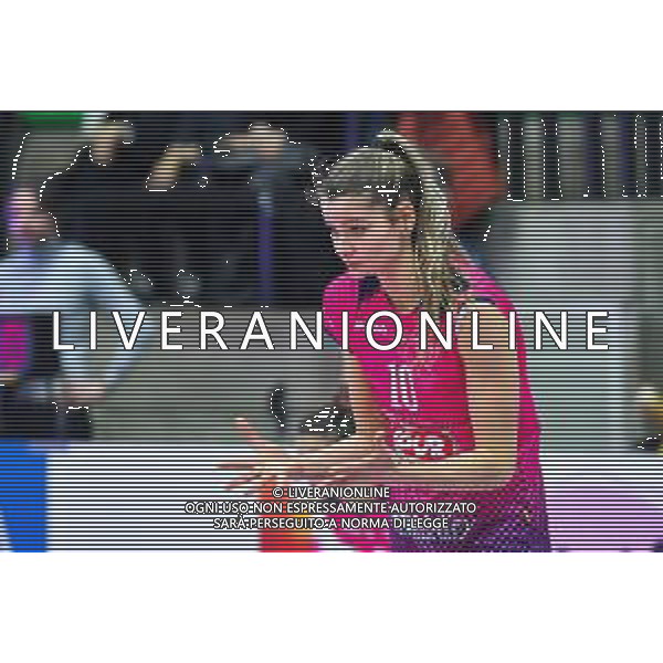 Campionato di Volley Serie A1 Femminile 2019/2020 Treviso, Italia 01/01/2020 Italian Volleyball Serie A1 Women season 2019/20 Nella foto: CristinaCristina Chirichella (Novara) ©Flavio Pavanello - Alessio Marini / AGENZIA ALDO LIVERANI SAS
