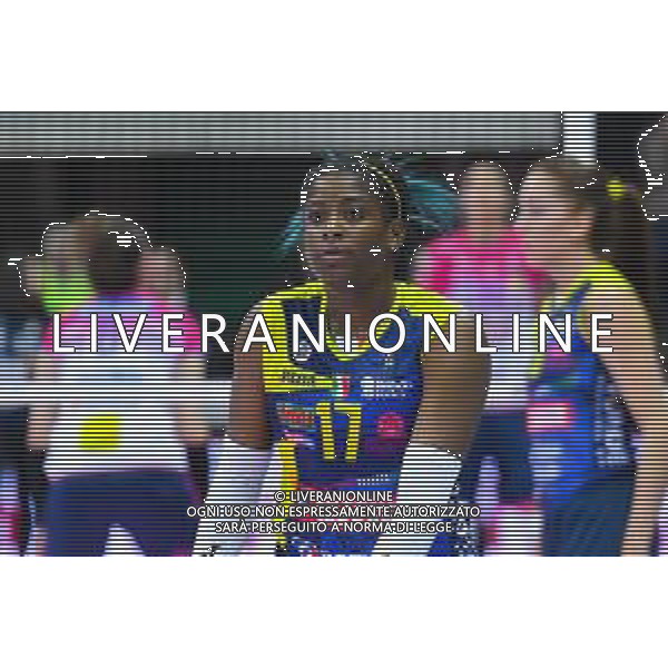 Campionato di Volley Serie A1 Femminile 2019/2020 Treviso, Italia 01/01/2020 Italian Volleyball Serie A1 Women season 2019/20 Nella foto: Miriam Sylla (Conegliano) ©Flavio Pavanello - Alessio Marini / AGENZIA ALDO LIVERANI SAS