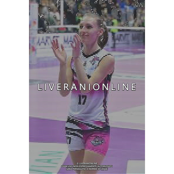 Campionato di Volley Serie A1 Femminile 2019/2020 Treviso, Italia 01/01/2020 Italian Volleyball Serie A1 Women season 2019/20 Nella foto: Ambra Trevisiol (Caserta) ©Flavio Pavanello - Alessio Marini / AGENZIA ALDO LIVERANI SAS