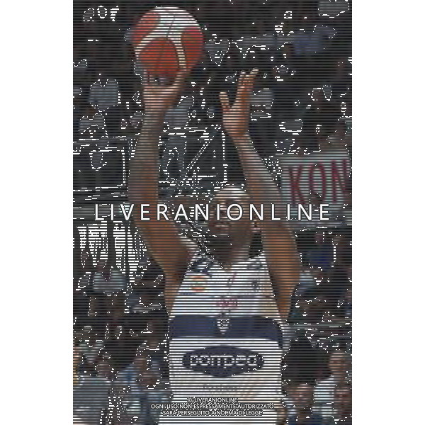 Campionato di Basket Serie A 2019/2020 Bologna, Italia 01/01/2020 Campionato di Basket Serie A 2019/2020 Nella foto: Ed Daniel (Fortitudo Pompea Bologna) ©Michele Nucci - Alessio Marini / AGENZIA ALDO LIVERANI SAS
