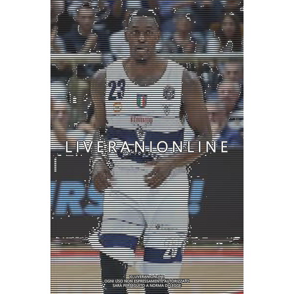Campionato di Basket Serie A 2019/2020 Bologna, Italia 01/01/2020 Campionato di Basket Serie A 2019/2020 Nella foto: Stephens De\'Shawn (Fortitudo Pompea Bologna) ©Michele Nucci - Alessio Marini / AGENZIA ALDO LIVERANI SAS