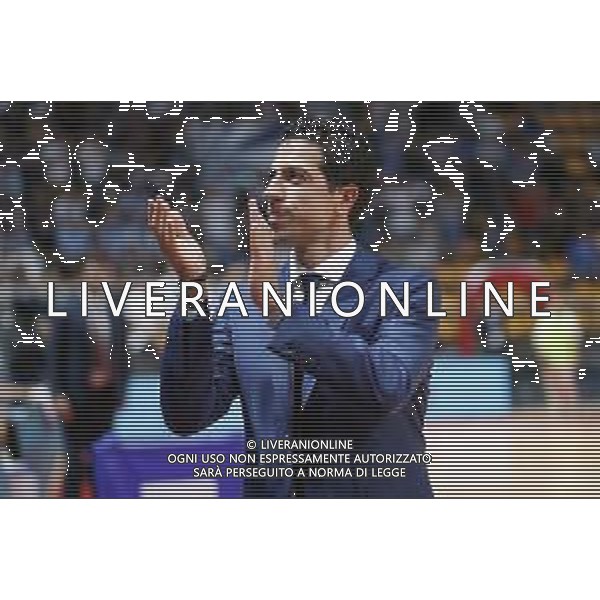Campionato di Basket Serie A 2019/2020 Bologna, Italia 01/01/2020 Campionato di Basket Serie A 2019/2020 Nella foto: Antimo Martino, allenatore Fortitudo Pompea Bologna ©Michele Nucci - Alessio Marini / AGENZIA ALDO LIVERANI SAS