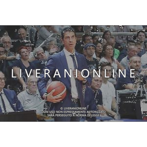 Campionato di Basket Serie A 2019/2020 Bologna, Italia 01/01/2020 Campionato di Basket Serie A 2019/2020 Nella foto: Antimo Martino, allenatore Fortitudo Pompea Bologna ©Michele Nucci - Alessio Marini / AGENZIA ALDO LIVERANI SAS