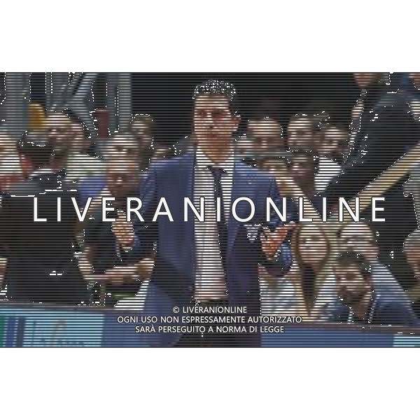 Campionato di Basket Serie A 2019/2020 Bologna, Italia 01/01/2020 Campionato di Basket Serie A 2019/2020 Nella foto: Antimo Martino, allenatore Fortitudo Pompea Bologna ©Michele Nucci - Alessio Marini / AGENZIA ALDO LIVERANI SAS