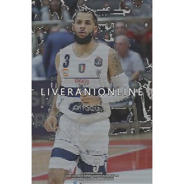 Campionato di Basket Serie A 2019/2020 Bologna, Italia 01/01/2020 Campionato di Basket Serie A 2019/2020 Nella foto: Kassius Robertson (Fortitudo Pompea Bologna) ©Michele Nucci - Alessio Marini / AGENZIA ALDO LIVERANI SAS