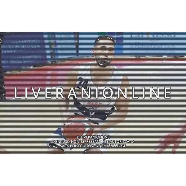 Campionato di Basket Serie A 2019/2020 Bologna, Italia 01/01/2020 Campionato di Basket Serie A 2019/2020 Nella foto: Rok Stipcevic (Fortitudo Pompea Bologna) ©Michele Nucci - Alessio Marini / AGENZIA ALDO LIVERANI SAS