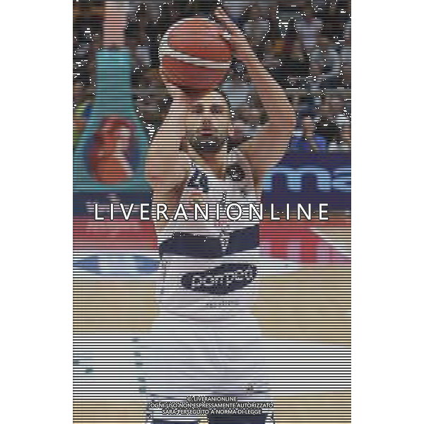 Campionato di Basket Serie A 2019/2020 Bologna, Italia 01/01/2020 Campionato di Basket Serie A 2019/2020 Nella foto: Rok Stipcevic (Fortitudo Pompea Bologna) ©Michele Nucci - Alessio Marini / AGENZIA ALDO LIVERANI SAS