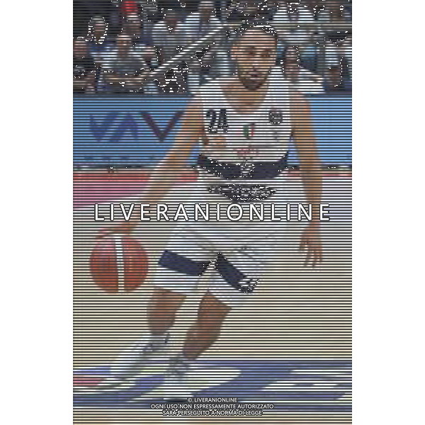 Campionato di Basket Serie A 2019/2020 Bologna, Italia 01/01/2020 Campionato di Basket Serie A 2019/2020 Nella foto: Rok Stipcevic (Fortitudo Pompea Bologna) ©Michele Nucci - Alessio Marini / AGENZIA ALDO LIVERANI SAS