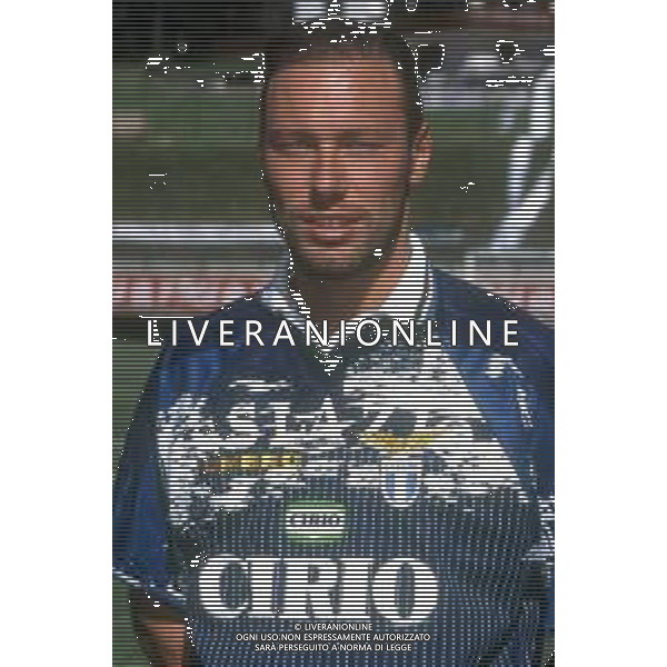 RETROSPETTIVA MARCOLIN DARIO CALCIATORE NELLA FOTO DARIO MARCOLIN CON LA MAGLIA DELLA LAZIO CALCIO AG ALDO LIVERANI SAS
