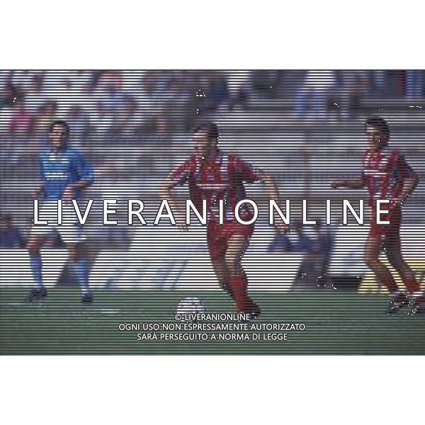 RETROSPETTIVA MARCOLIN DARIO CALCIATORE NELLA FOTO DARIO MARCOLIN CON LA MAGLIA DELLA CREMONESE CALCIO AG ALDO LIVERANI SAS