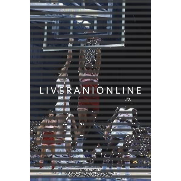 RETROSPETTIVA VLADIMIR TKACHENKO BASKET NELLA FOTO VLADIMIR TKACHENKO CONLA MAGLIA DELLA NAZIONALE DELLA RUSSIA AG ALDO LIVERANI SAS