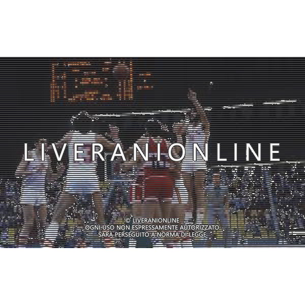 RETROSPETTIVA VLADIMIR TKACHENKO BASKET NELLA FOTO VLADIMIR TKACHENKO CONLA MAGLIA DELLA NAZIONALE DELLA RUSSIA AG ALDO LIVERANI SAS