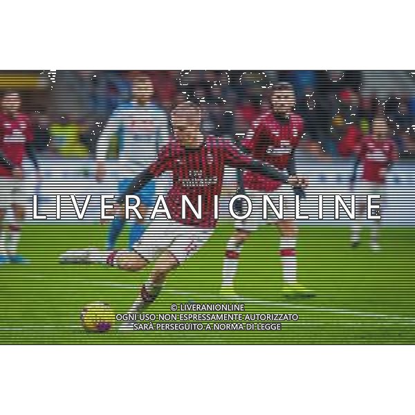 Andrea Conti of AC Milan during italian soccer Serie A season 2019/20 of AC Milan - Photo credit Fabrizio Carabelli /LMEDIA/ AGENZIA ALDO LIVERANI SAS