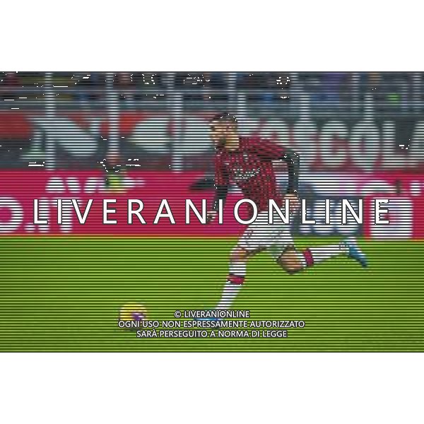 Theo Hernandez of AC Milan during italian soccer Serie A season 2019/20 of AC Milan - Photo credit Fabrizio Carabelli /LMEDIA/ AGENZIA ALDO LIVERANI SAS