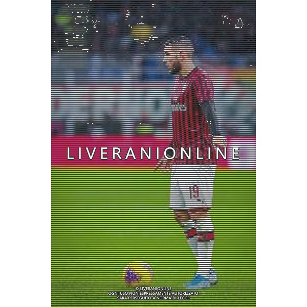 Theo Hernandez of AC Milan during italian soccer Serie A season 2019/20 of AC Milan - Photo credit Fabrizio Carabelli /LMEDIA/ AGENZIA ALDO LIVERANI SAS