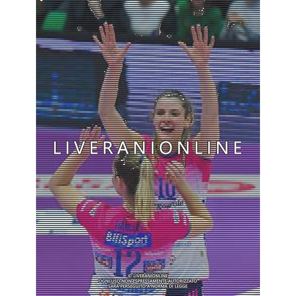 Campionato di Volley Serie A1 Femminile 2019/2020 Treviso, Italia 01/01/2020 Italian Volleyball Serie A1 Women season 2019/20 Nella foto: Cristina Chirichella (Novara) ©Flavio Pavanello - Alessio Marini / AGENZIA ALDO LIVERANI SAS
