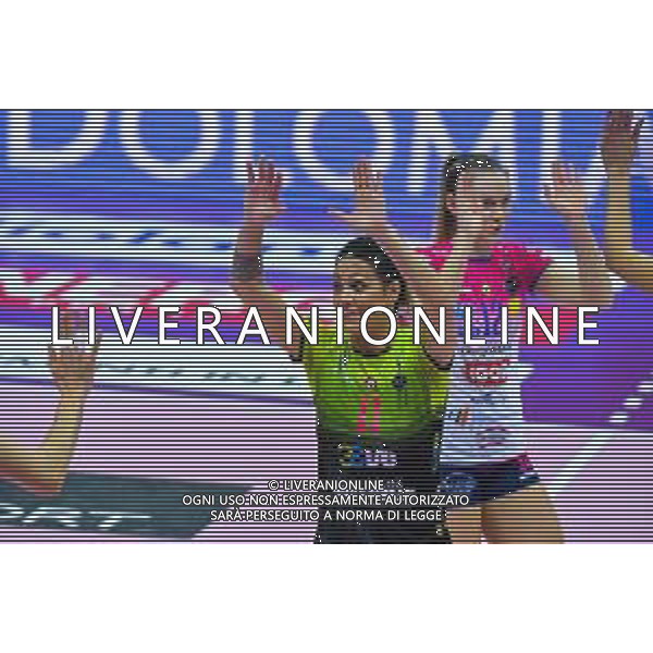 Campionato di Volley Serie A1 Femminile 2019/2020 Treviso, Italia 01/01/2020 Italian Volleyball Serie A1 Women season 2019/20 Nella foto: Stefania Sansonna (Novara) ©Flavio Pavanello - Alessio Marini / AGENZIA ALDO LIVERANI SAS