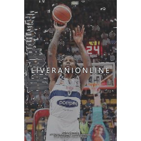 Campionato di Basket Serie A 2019/2020 Bologna, Italia 01/01/2020 Campionato di Basket Serie A 2019/2020 Nella foto: Ed Daniel (Fortitudo Pompea Bologna) ©Michele Nucci - Alessio Marini / AGENZIA ALDO LIVERANI SAS