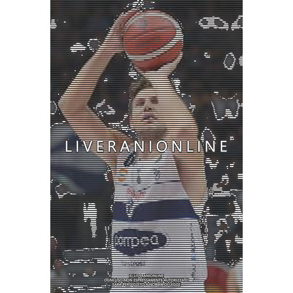 Campionato di Basket Serie A 2019/2020 Bologna, Italia 01/01/2020 Campionato di Basket Serie A 2019/2020 Nella foto: Stefano Mancinelli (Fortitudo Pompea Bologna) ©Michele Nucci - Alessio Marini / AGENZIA ALDO LIVERANI SAS