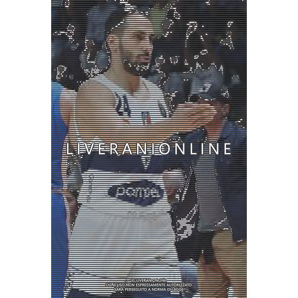 Campionato di Basket Serie A 2019/2020 Bologna, Italia 01/01/2020 Campionato di Basket Serie A 2019/2020 Nella foto: Rok Stipcevic (Fortitudo Pompea Bologna) ©Michele Nucci - Alessio Marini / AGENZIA ALDO LIVERANI SAS